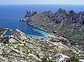 The Calanque de Sormiou near Marseille