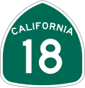 Thumbnail for California State Route 18