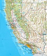 kalifornia térkép Kalifornia – Wikipédia kalifornia térkép