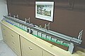 A complete Lego model of the Canton Viaduct is on display in the Reference room at the Canton Public Library.