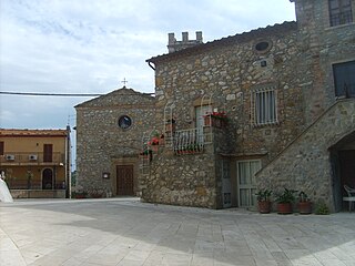 Poggio Capanne Frazione in Tuscany, Italy