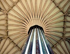 Catedral de Wells - Columna sala capitular