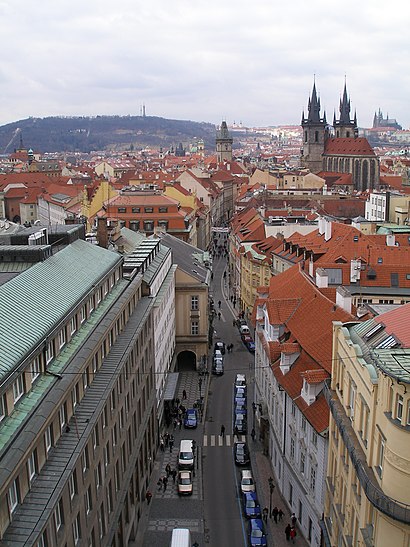 Jak do Celetná hromadnou dopravou - O místě