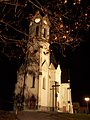 kostol v noci