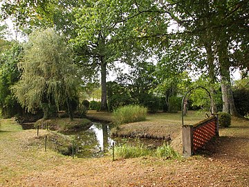 Parc du logis de Chênard.