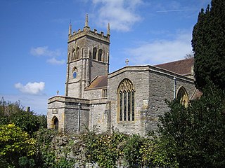 St Marys Church, Chedzoy church in Sedgemoor, UK