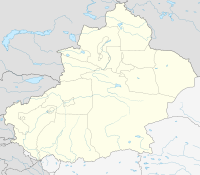 China Xinjiang location map.svg