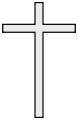 Körmeneti kereszt (en: processional cross, de: Prozessionskreuz, Vortragskreuz, la: crux processionalis, crux stationalis), függőleges szára hosszabb a szokványosnál, mert a körmenetben magasba emelve hordozzák, gyakran lóherés a szára. A heraldikában eredetileg csak az érsekeket illette meg, de a 16. századtól már egyes püspökök is használták. Ebből alakult ki az a szabály, hogy az érsekek kettős, a püspökök egyszerű körmeneti keresztet viseltek és a 15. századtól ezt a pajzs mögé helyezték. Néha pátriárkakeresztnek is nevezik.