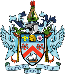 File:Coat of arms of Saint Kitts and Nevis (variant).svg