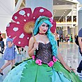 Elizabeth Rage as Venusaur, Comikaze Expo 2015.