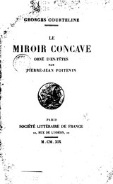 Courteline - Le Miroir concave, 1919.djvu