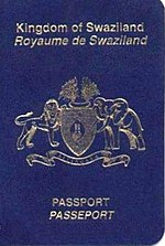 Vignette pour Passeport eswatinien