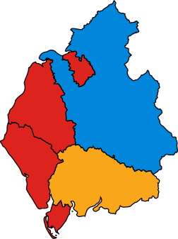 CumbriaParliamentaryConstituency2005Results.svg