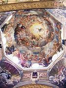 Cúpula de la catedral de Parma, de Correggio, 1530.