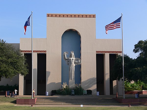 Centennial Building in Fair Park