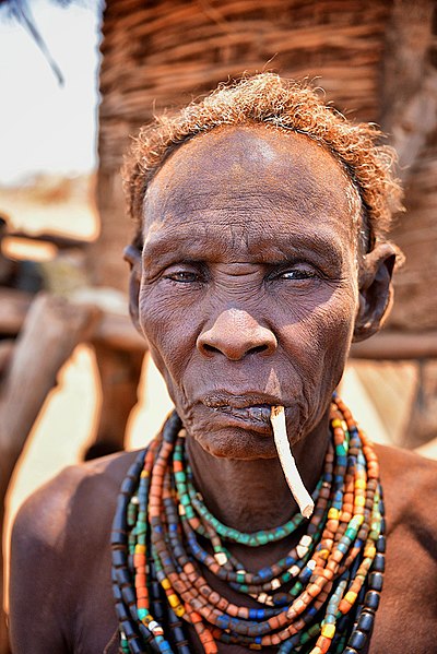 File:Dassanech Woman, Omerate, Ethiopia (15010264864).jpg