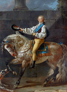 Jacques-Louis David, Portret konny Stanisława Kostki Potockiego (1781)