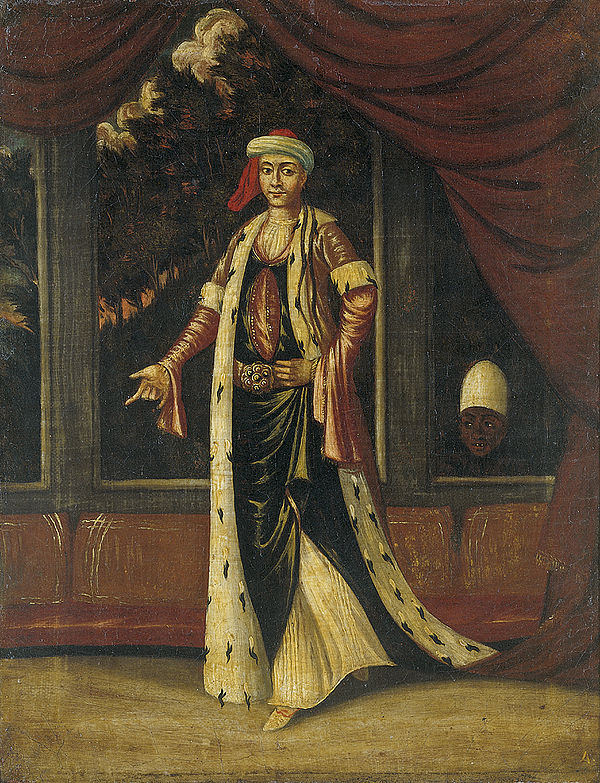 An eighteenth-century painting of a valide sultan by Jean Baptiste Vanmour.