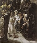 Bildeto por La dekdujara Jesuo en la Templo (Max Liebermann)