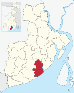 Deshapran in Purba Medinipur (West Bengal).svg