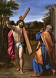 Annibale Carracci, Christ appearing to St Peter on the Appian Way, 1601–2