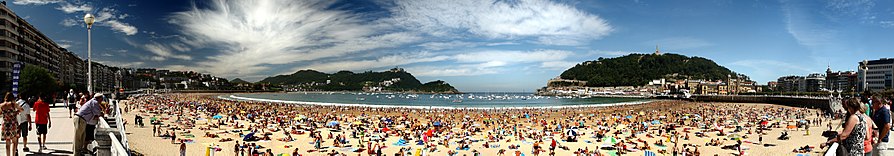 San Sebastián: Toponimia, Símbolos, Geografía