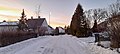Vinterbilde av Dr. Waalers gate.