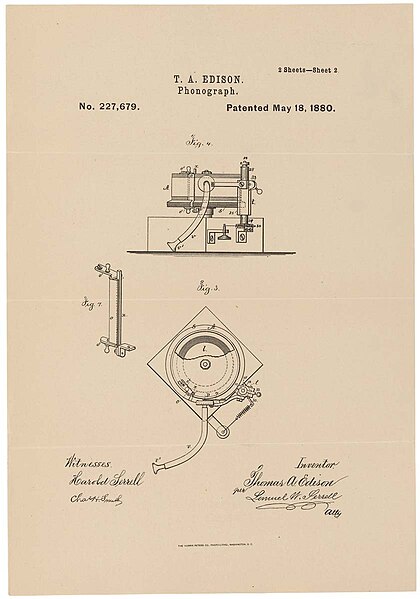 File:Drawing for a Phonograph - NARA - 595515.jpg