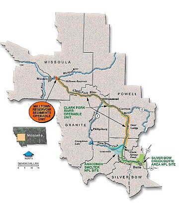 Milltown Reservoir Superfund Site