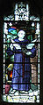 Window commemorating Eilmer of Malmesbury's attempt to fly in the 11th century