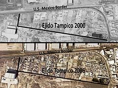 Ejido Tampico 2000 to 2006 development.jpg