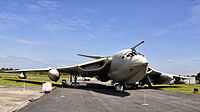 Een Handley Page Victor in het museum