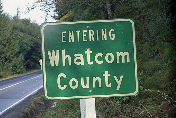 Sign at county boundary, 1970