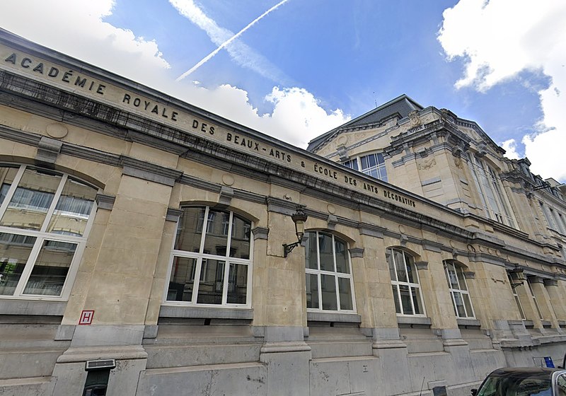 File:Entrance of the Académie royale des beaux-arts de Bruxelles.jpg