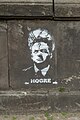 Eraserhead-themed graffiti in Warsaw.