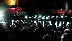 Blick auf die Bühne in der Royal Albert Hall