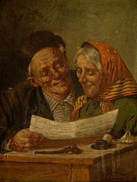 Eugenio Zampighi - Elderly couple reading.jpg
