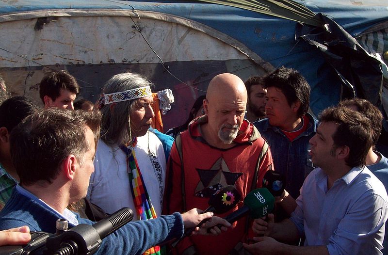 File:Félix Díaz junto a Gustavo Cordera en el acampe Qom 02.JPG