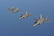 Звено F-35A ВВС США, 15 мая 2013