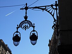 Fanal mural del carrer Gran de Gràcia.