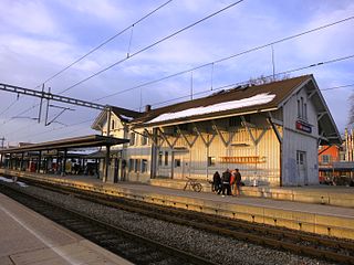 <span class="mw-page-title-main">Fehraltorf railway station</span> Railway station in Fehraltorf, Switzerland