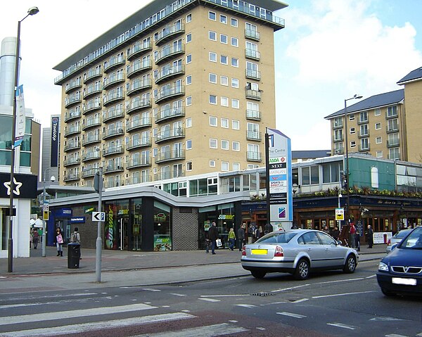 High Street, Feltham town centre