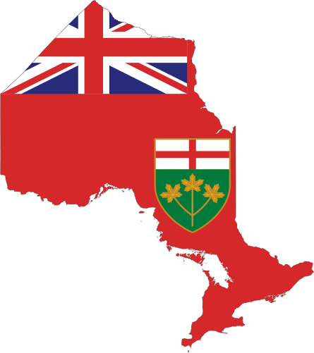 Download File:Flag-map of Ontario.svg - Wikipedia