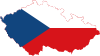 Flag-map of the Czech Republic.svg