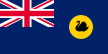 Bandeira da Austrália Ocidental.svg