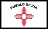 Flag of Zia Pueblo, New Mexico