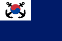 Flag of the Republic of Korea Navy.svg