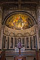 Interior de la basílica de San Miniato al Monte, en Florencia.