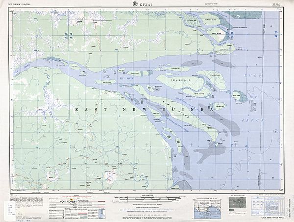 Delta of Papua New Guinea's Fly River