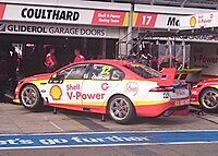 The Ford Falcon FG X of Fabian Coulthard at the 2018 Adelaide 500